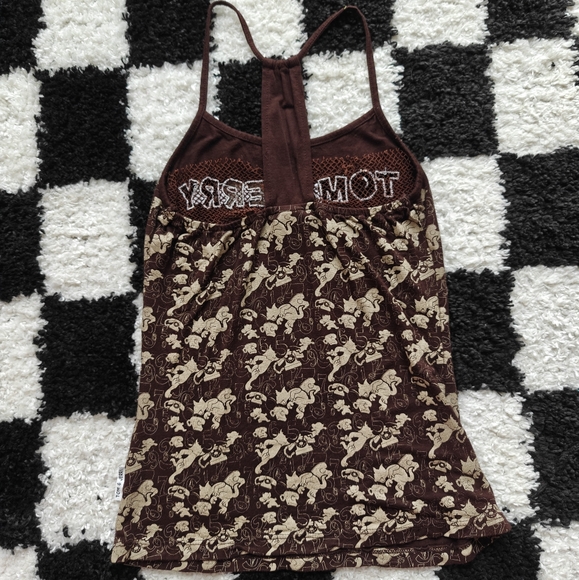 Store Close Mid Of Nov!! Tom & Jerry Brown Cami - Picture 2 of 6